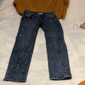 Cabi Straight Denim Jeans Zip Fly, casual Size 2